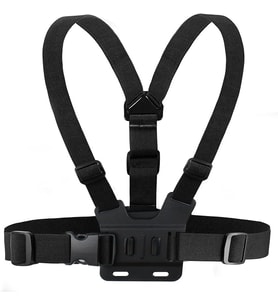 Tutucu göğüs tutucu göğüs montaj Chesty GoPro Hero ve aksiyon kameraları ile uyumlu - tam ayarlanabilir göğüs kemeri