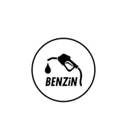 Miyrem Sticker Serisi Benzin Depo Kapağı Pompa Sticker (Siyah)