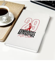 BK Gift 29 Ekim Temalı Beyaz Defter-5, Arkadaşa Hediye , 29 Ekim Hediyesi, 100.Yıl Hediyesi