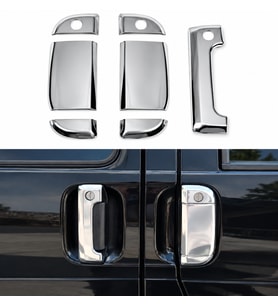 VW T4 Caravelle Krom Kapı Kolu 1998-2003 7Prç Paslanmaz Çelik