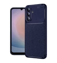 Galaxy A37 5G Auto Fus Karbon Kapak - Lacivert
