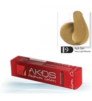 Akos Saç Boyası Açık Sarı 9