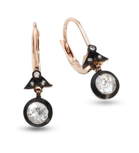 0.25 Ct Elmas Küpe EK5 (Çok Renkli)