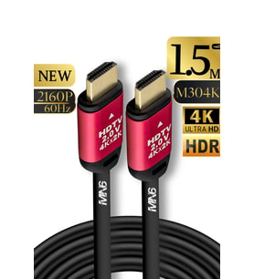 M304K 4k hdmi kablo/hdmi kablo 1.5 Metre-HDR-HDTV2.0-3D-24K gold-Plated connector Ultra P hdmi kablo
