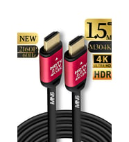 M304K 4k hdmi kablo/hdmi kablo 1.5 Metre-HDR-HDTV2.0-3D-24K gold-Plated connector Ultra P hdmi kablo