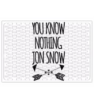 You Know Nothing Jon Snow Puzzle 240 Parça Yapboz
