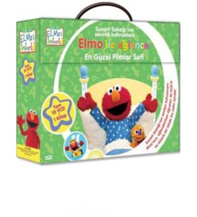 ELMO EĞİTİM SETİ 10 vcd 1 kitap