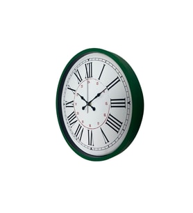 Yeşil 36 Cm Modern Şık Duvar Saati (Standart)