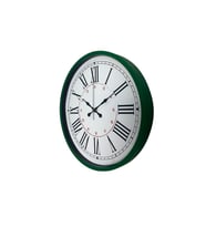 Yeşil 36 Cm Modern Şık Duvar Saati (Standart)