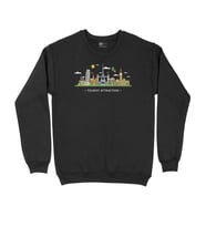Tourist Attraction Siyah Sweatshirt