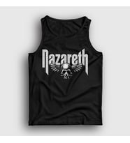 Presmono Unisex Siyah Logo Rock Nazareth Atlet 522753tt