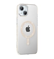 Joko Apple İphone 14 Move Taşlı Magsafe Kapak - Pembe