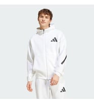adidas JF2443 M Z.N.E. FZ Erkek Tracktop (Beyaz)