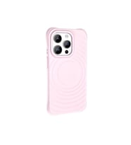 Apple iPhone 14 Pro Max Uyumlu M-safe Şarj Özellikli Airbagli Mat Görünümlü Zore Hepi Kapak (Açık Pembe)