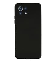 Mİ 11 Lite Kılıf Nano içi Kadife Silikon - Siyah