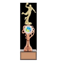 ODAK KUPA - Figürlü Kupalar - Hentbol Figürlü Kupalar FG-034 C - 35 cm