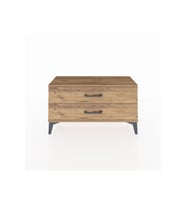Arges Şifonyer 2 Çekmeceli 88x30x48 Çam-Çam