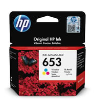 HP 653 3YM74AE Renkli Orjinal Kartuş - DeskJet 6075 / 6475