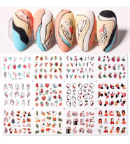 Su transferli nail art sticker D001 (51025-1)