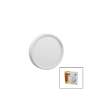 NİSALUCE EPL-18SÜ 18W BEYAZ METAL KASA SIVA ÜSTÜ YUVARLAK LED SLİM PANEL 1260LM BEYAZ=6500K 30.000 SAAT ÖMÜR (5343)