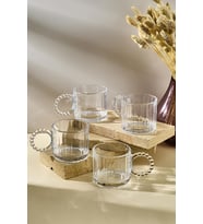 Ringo 15920 Line 4'lü Boncuk Kulplu 200 ml Kupa