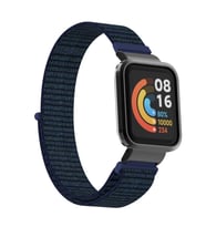 Xiaomi Redmi Watch (Mi Watch Lite) Uyumlu Kordon Hasır Örgü Cırt Cırtlı Zore KRD-61 Kayış