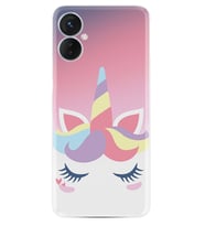 Tecno Spark 9T Kılıf Silikon Desen Özel Seri Sweety Unicorn 1737