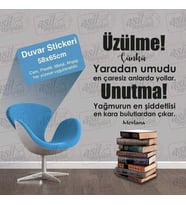 Mevlana Sözleri - Tasavvuf - Motto Duvar Sticker, Etiket, Duvar Yazıları, Sözler