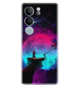 Vivo V29 Kılıf Desenli Silikon Platinium Lost Warrior 1840