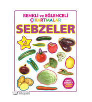 RENKLİ VE EĞLENCELİ ÇIKARTMALAR SEBZELER - PARILTI YAYINCILIK