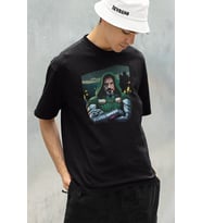 Doom Baskılı Unisex Tişört, Oversize Doctor Doomstay Marvel Karakter Tişört