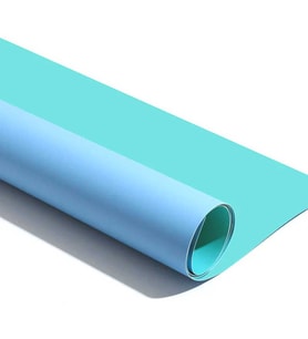 Gdx Stüdyo Fon Perde, PVC Arka Plan, Silinebilir, Kırışmaz (Mavi/Blue) 120x200 Cm