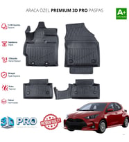 TOYOTA YARİS ARACA ÖZEL 3D PASPAS 2020 2021 2022 2023 2024