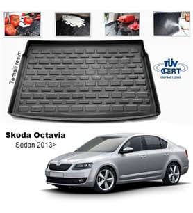 Skoda Octavia Bagaj Havuzu Paspası 2013 Sonrası