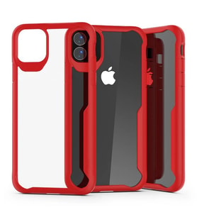 İPhone 11 Pro Max 6.5 İnch Shock Absorption PC+TPU Darbe Emici Kılıf-(5775) - SSSSSS8592-7999