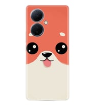 Vivo V29 Lite Kılıf Silikon Desen Özel Seri Sevimli Köpek 1731