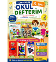 3.Sınıf Okul Defterim + Smiling Practice Book (Boya Seti Hediyeli)