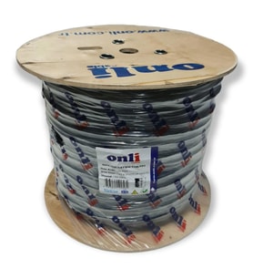 Onli 24AWG PE Dış Ortam Cat6 Kablo 500mt Siyah