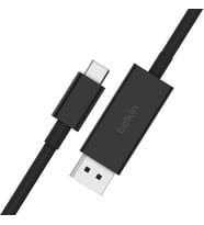 Belkin Usb Tip C - Displayport 1.4 Kablo 6.6Ft/2M, 32.4Gbps, 8K@60Hz Veya 4K@144Hz, Hbr3, Dsc, Hdcp (Çok Renkli)
