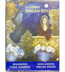 (Plak Değildir KASET tir) G. Flaubert Madam Bovary 4 Kaset Açılmamış Jelatininde Kaset