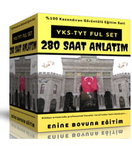 YKS-TYT Tüm Dersler Görüntülü USB Eğitim Seti