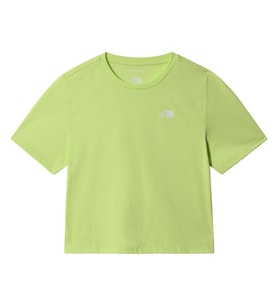 The North Face Kadın FOUNDATION CROP Tişört - EU NF0A55AYHDD1 (Yeşil)