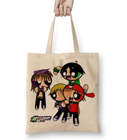 Powerpuff Girls 09 Bez Çanta Uzun Saplı