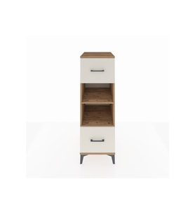 Kronos Dolap 2 Raflı 2 Çekmeceli 44x59x134 Çam-Aytaşı