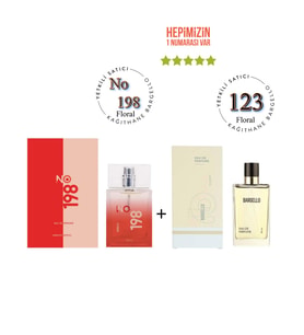 No: 198 + 123 Kadın Parfüm Edp 50 ml Floral - Mnms123198 (Standart)