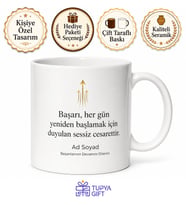 Terfi Hediyesi Başarılarının Devamını Dilerim Baskılı Kupa Bardak Hediye
