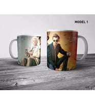 Pixxa  Neil Gaiman's Good Omens Kupa Bardak Modelleri