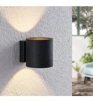 MYLİGHTS  RETRO  RUSTİK  BORU APLİK  LED APLİK G9 LED APUL DAHİLDİR  GÜN IŞIĞI (Siyah)