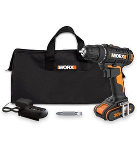 Worx Wx100 20Volt/2.0Ah. Li-Ion Tek Akülü Profesyonel Şarjlı Matkap (Çok Renkli)