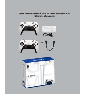 Klasik Oyun Konsolu 2 Kollu 64GB SD Kart ile TV Uyumlu